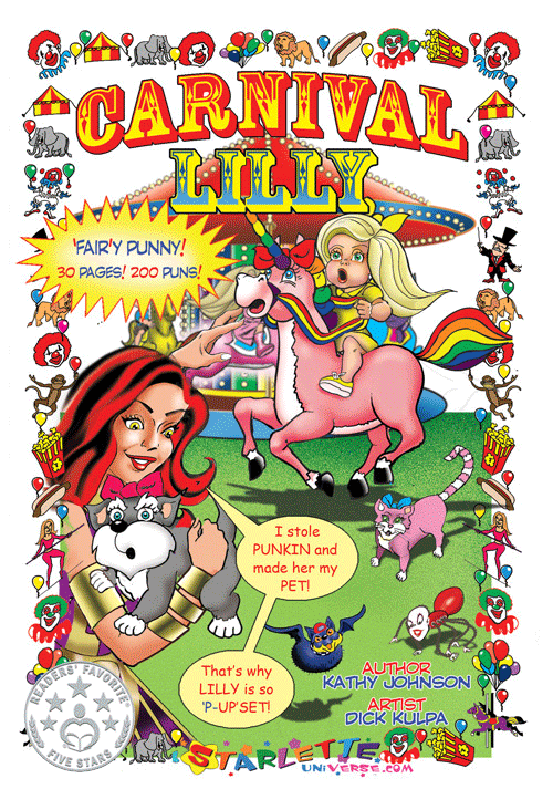 Carnival Lilly Unicorn Book